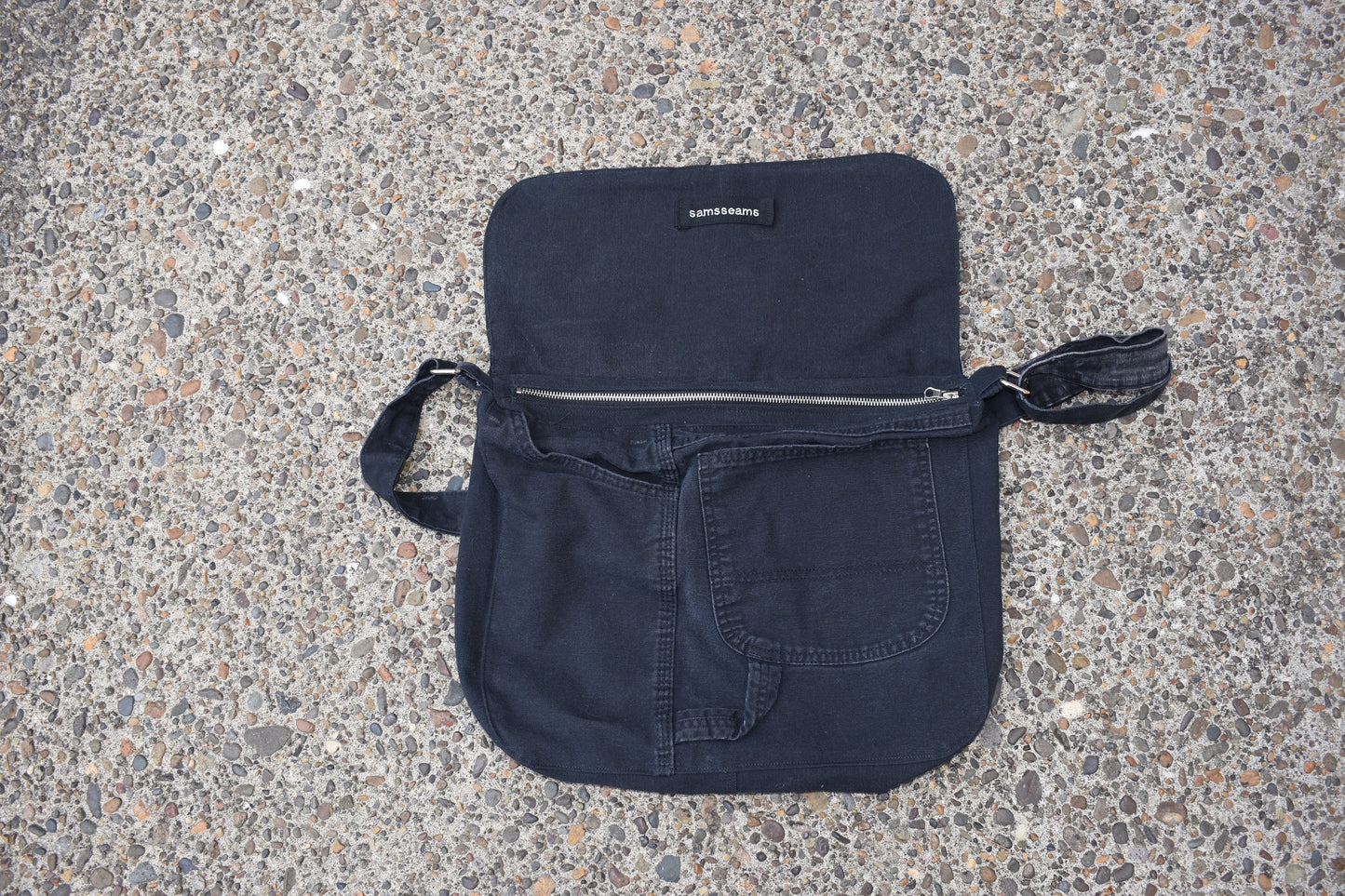 1/1 Denim Messenger bag (JURSE)