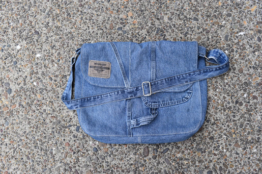 1/1 Denim Messenger Bag (JURSE)