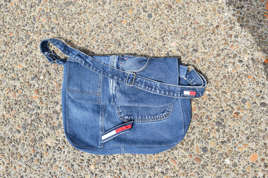 1/1 Denim Messenger Bag (JURSE)