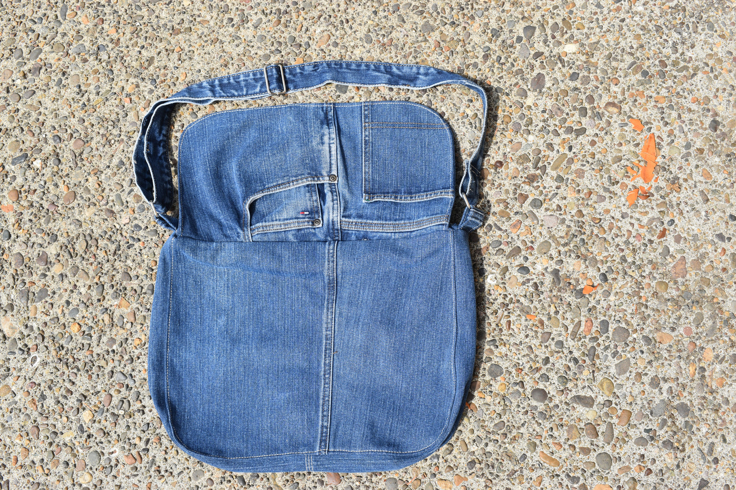 1/1 Denim Messenger Bag (JURSE)